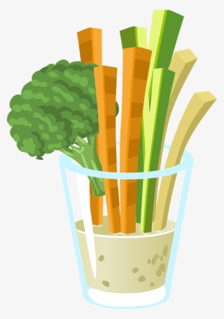 Clipart Black And White Stock Food Common Crudites - Crudite Clipart