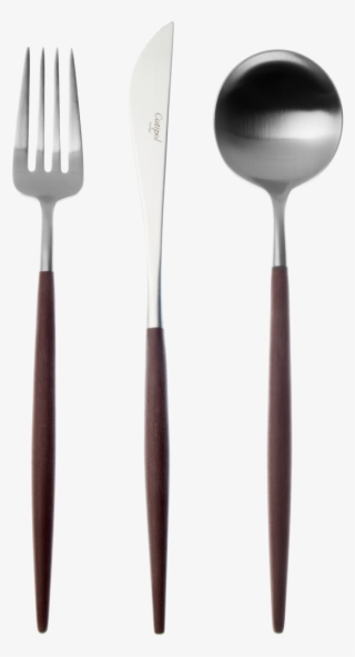 Cutipol Goa Matte/brown Handle 80 Pc Set - Cutlery