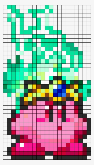 Plasma Kirby Perler Bead Pattern / Bead Sprite - Central City Brewing ...