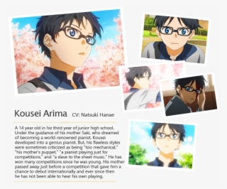 Anime Your Lie In April Shigatsu Wa Kimi No Uso Arima