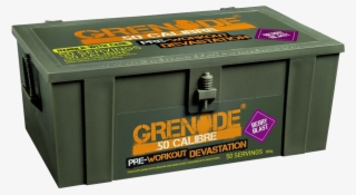 50 Calibre Pre Workout Devastator Ammo Box - 50 Caliber Pre Workout
