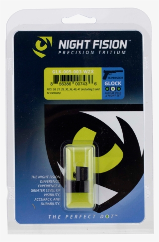Night Fision Glk00503wgzg Night Sight Set Square Glock - Sight