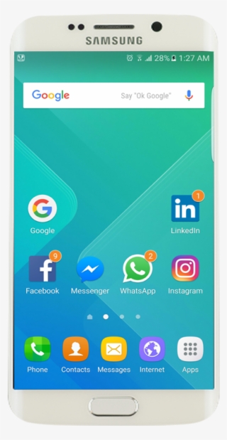 Transparent Launcher App - Samsung Galaxy S8 Launcher