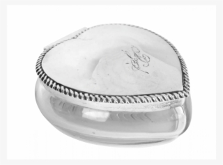 Late Victorian English Hallmarked Sterling & Crystal - Ring