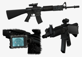 Weapon Mod M16a4 Hb Sensor And Scope For Gta San Andreas