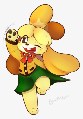 Raffle Prize For @joshlopez00100 Very Cheery Isabelle - Cartoon