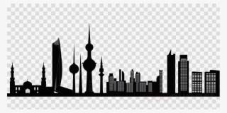 Kuwait Skyline Clipart Kuwait Clip Art - Skyline Vector Kuwait Png