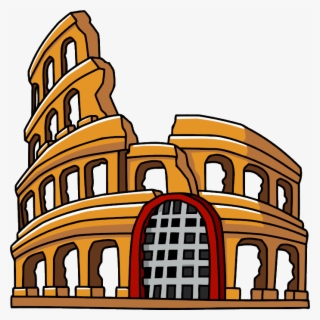 This Png File Is About قديم , Coliseum , Tourism , - Imagenes De Roma Animado