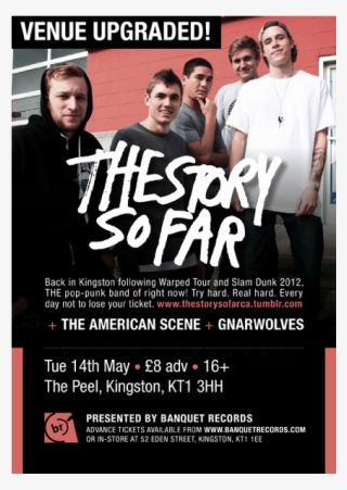 The Story So Far / The American Scene / Gnarwolves - Story So Far Sticker