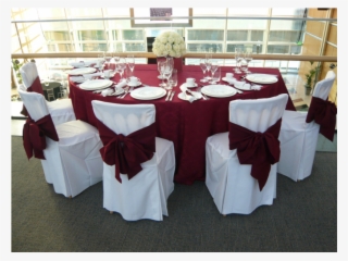 Half Moon Banquet Table - Tablecloth