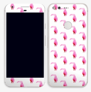 Pink Tropical Birds - Iphone