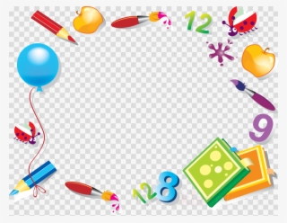 First Day Of School Png Clipart School Clip Art - Шкільні Рамки Для Тексту