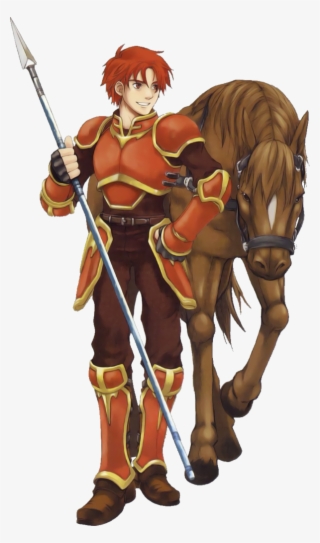 "alen Is Part Of A Family That Has Served House Pherae - Lance And Allen Fire Emblem