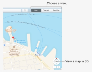 Click Map Or Satellite In The Toolbar To Change Your - Toolbar