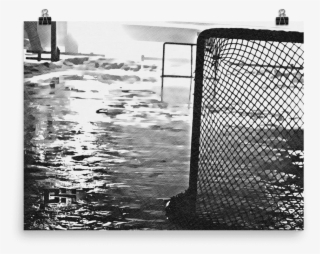 Barnyard Hockey Poster - Poster