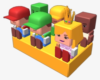 Characters Are Mario, Luigi, Peach, Yoshi, Wario, And - Educational Toy