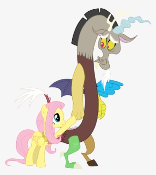 Discord, Fluttershy, Safe, Simple Background, Transparent - Mlp Discord X Fluttershy