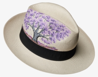 Living In Style / Panama Hat - Blue Jacaranda