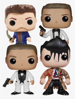 March Madness 2017 Supernatural X 21 Jump Street 4-shot - Funko - Figurine Supernatural - Castiel Leviathan Exclu