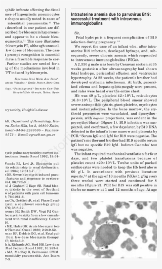 Bone Marrow Aspirate With Giant Vacuolated Proerythroblasts - Wears As It Grows