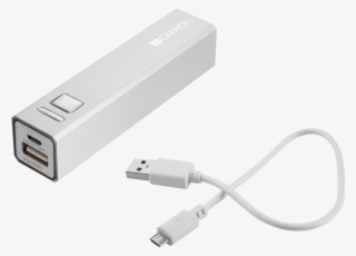 Compact Power Bank Fast And Easy Way To Charge Your - Canyon Aluminium Compact Battery Charger - White
