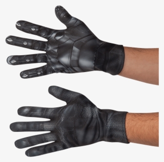 Adult Civil War Black Panther Gloves - Black Panther Gloves