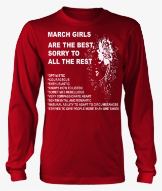 March Girls Shirt - Never Mind The Witch Be Aware