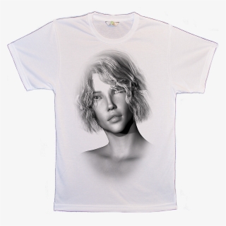 Big Animal Face The Girl T-shirts Image - T-shirt