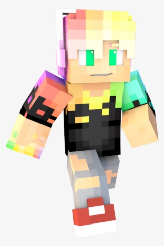 Dj - Minecraft Rainbow Skin Pack