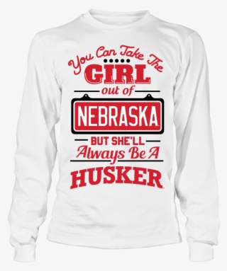 You Can Take The Girl Out Of Nebraska Cornhuskers But