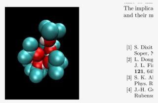 Typical Local Clusters Of Methanol Molecules - Balloon