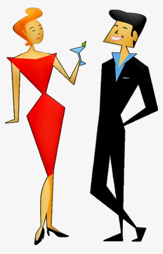 Man And Woman, Party, Retro Man, Retro Woman