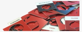 Ready To Use Pushbutton Nameplates