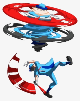 P4u2 Junpei Superspin - Persona 4 Arena Ultimax