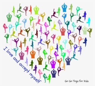 Get Your Free Kids Yoga Heart Mandala - Happy Valentines Day Yoga