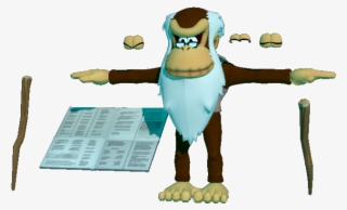 Wii U Donkey Kong Country Tropical Freeze Cranky Kong - Portable Network Graphics