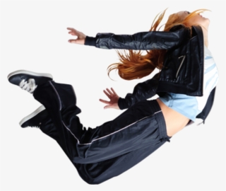 Ftestickers Woman Jump Levitation - Creative Advertising For Tedx
