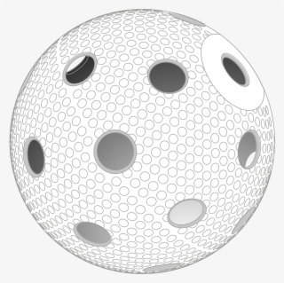 Big Image - Floorball Ball Clipart