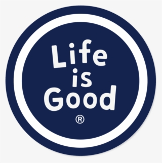 Lig Sphere Circle Sticker - Life Is Good Tire Cover Evolved Stack Lig