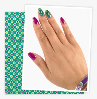 Polish Off The Look [heather Polka Dots] - Nail Polish