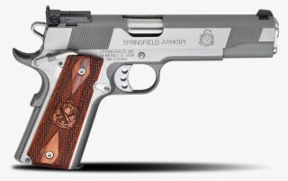 Png Free Stock Loaded Mm Handgun - Springfield 1911 9