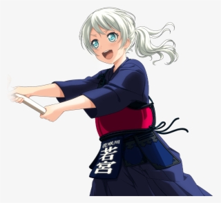 Eve Wakamiya - Pure - Indomitable Swordsman - Card - Bang Dream!