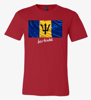 Barbados Graphic Patriotic Vintage Flag T-shirt - T-shirt