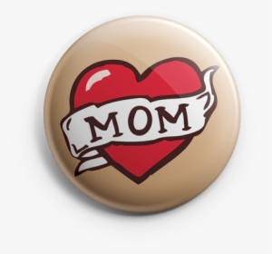 Mom Heart Tattoo - Emblem
