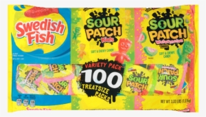 50 For Sour Patch Kids And Swedish Fish® Variety Pack - Snack