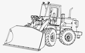 Loader Heavy Machinery John Deere Tractor Computer - Omalovanky Buldozer