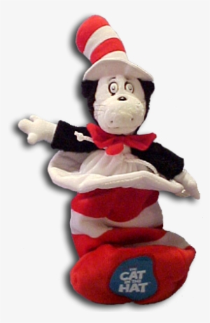 Talking Cat In The Hat In Drawstring Bag Plush - Cat In The Hat Book And Plush