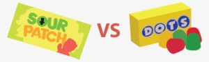 Sour Patch Kids Vs Dots - Apple Vs Android