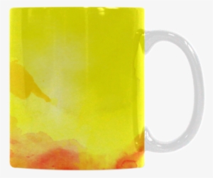 Watercolor Abstraction 01 White Mug - Beer Stein