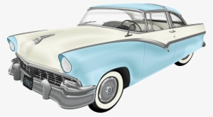 Ford Clipart Transparent - 50's Car Clip Art